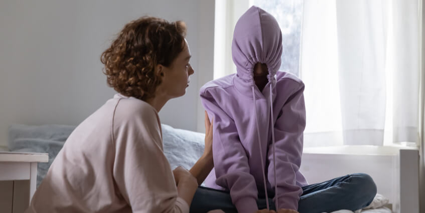 Anxiety Disorder in Troubled Teenage Girls